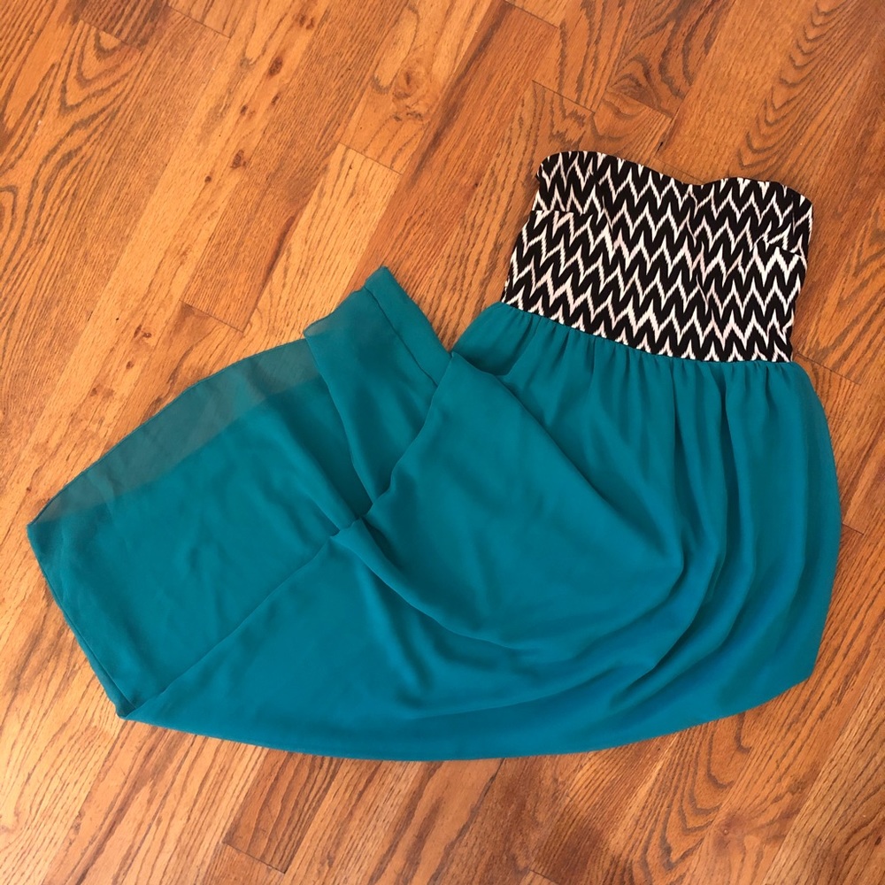 Strapless Maxi